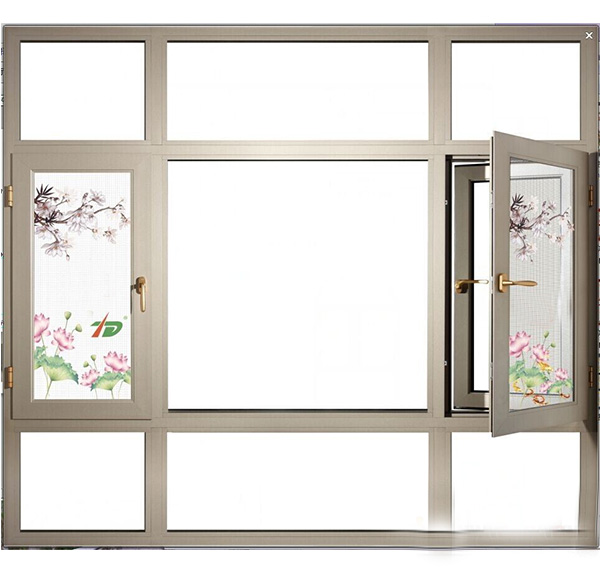 D90斷橋金剛網(wǎng)一體平開(kāi)窗